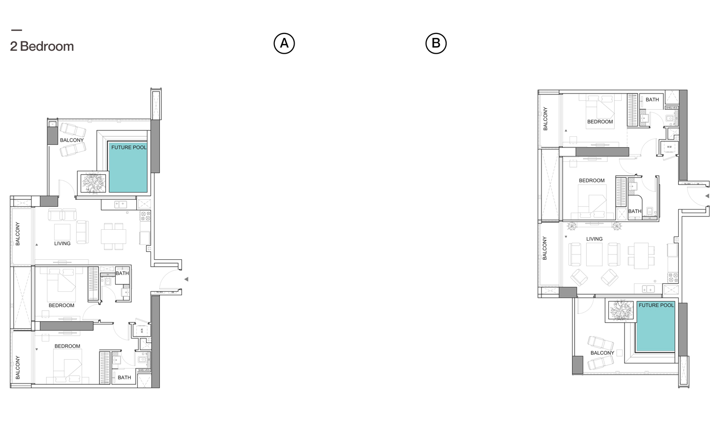 2 Bedroom